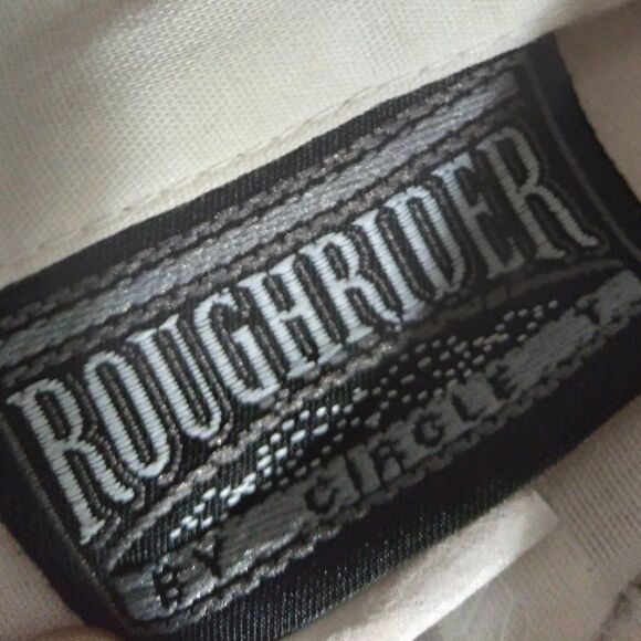 Vintage Roughrider Circle T Aztec Southwest Pattern Western Shirt - Picture 8 of 9